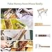 byepica Beekeeping Essential Tools Kit, All-Inclusive Hive Equipment, Professional Beekeeper Set with Bee Smoker, Gloves, Scraper, Hive Brush, Honeycomb Tools