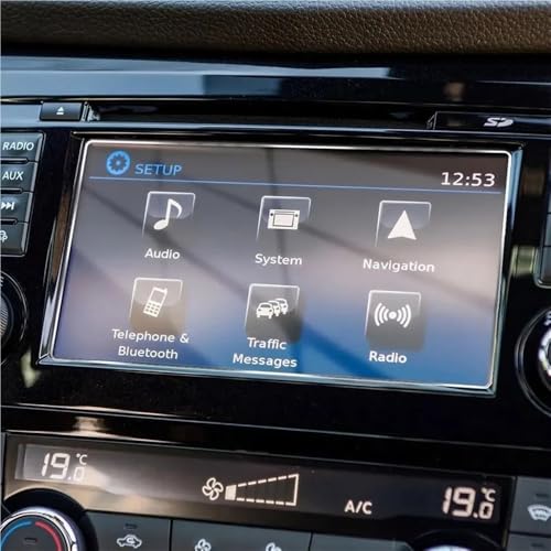 Film protection GPS Nissan Qashqai J11 anti-rayures protecteur verre trempé écran tactile voiture