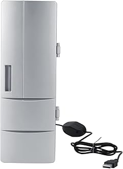 Bediffer Mini Fridge Freezer, Easy To Instal Mini Fridge Useful Mini Refriger for office for Home,refrigerator