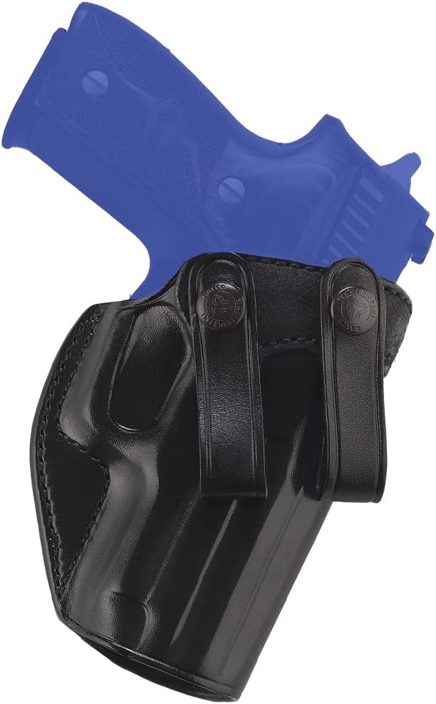 Galco Summer Comfort IWB Belt Holster Compatible with Springfield Armory Hellcat Pro with/Without Red Dot Optics, Right Hand, Black Finish