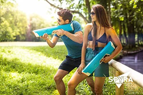 Image of Spyra Two Electronic Water Gun Super Blaster, Battery for 2000 Blasts and Effective Range of 30 ft (TikTok Gun) (Blue)