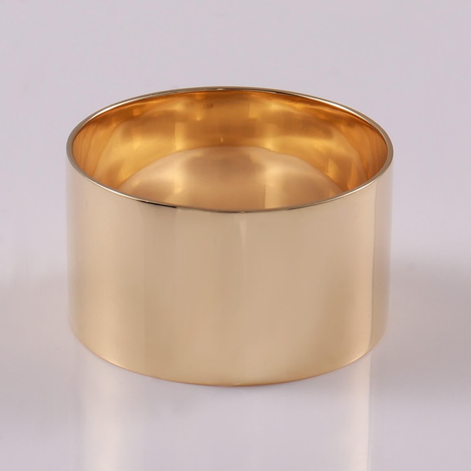 Alianzas de boda, oro amarillo de 9 K/14 K/18 K, ancho 12 mm, bisutería de regalo de cumpleaños