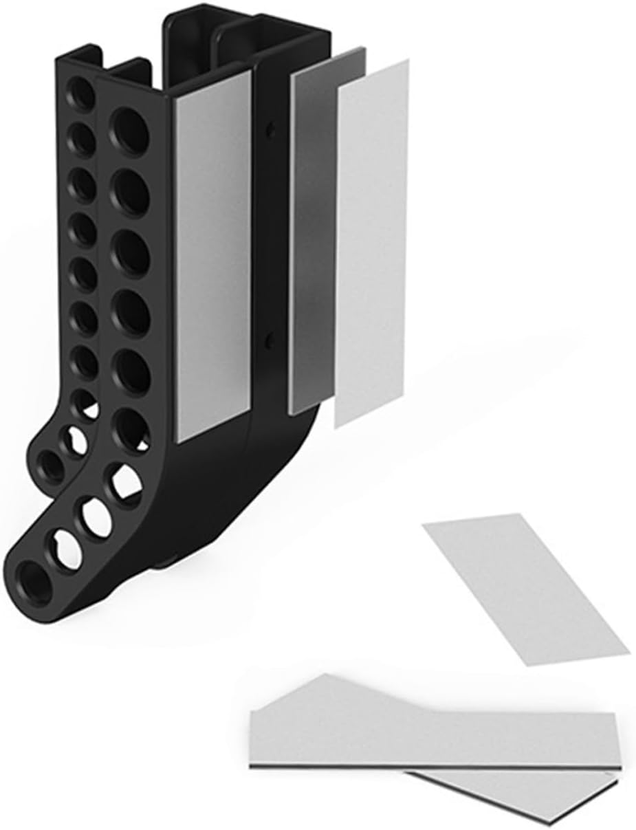 Battery Organizer Wall-Mounted Case for Aa AAA Batteries Space-Saving Storage Rack with Elegant Finish Multifunctional Design for Use image 4
