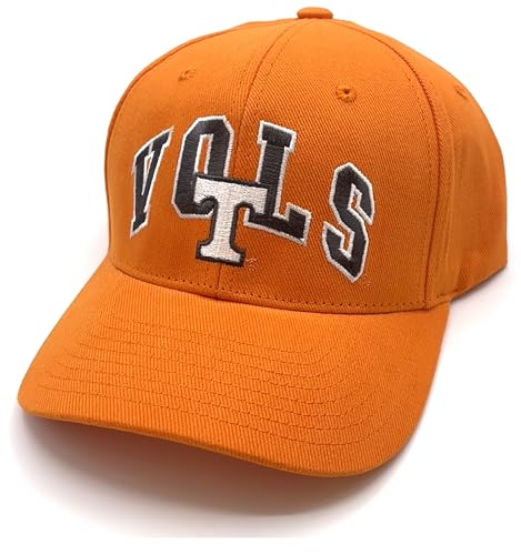 Gorra clásica ajustable con logo bordado naranja y blanco miniatura 1