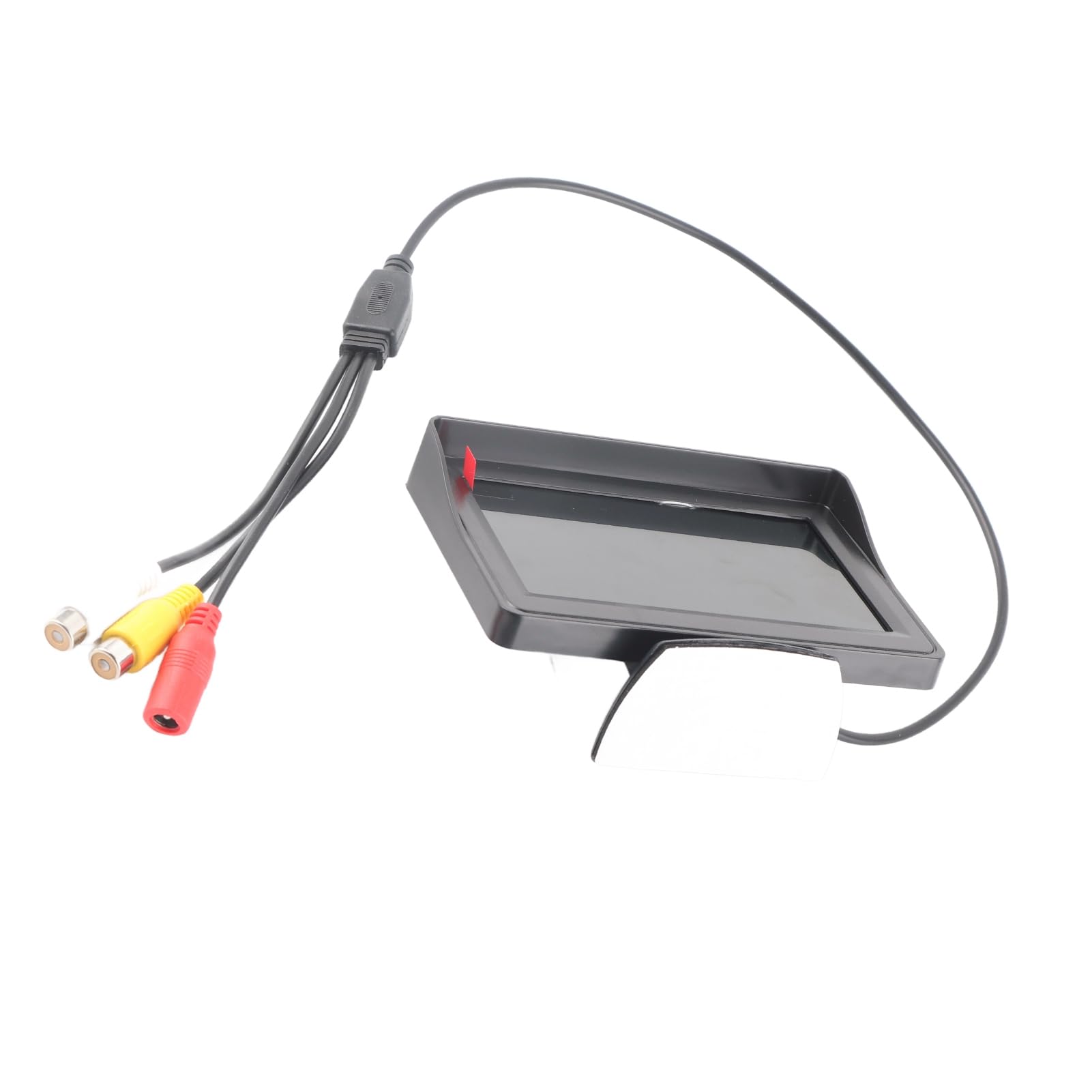 Moniteur de Voiture étanche avec Pare-, écran TFT 4,3 Pouces, Entrée Vidéo V1 V2 2 Voies, Compatible avec Caméra de Voiture, DVD, VCD, STB, Récepteur