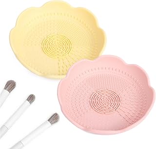 Limpiador de brochas de maquillaje, tapete li...