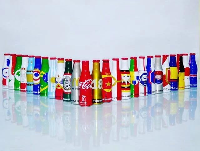 24 DIFFERENT COCA Miniature Bottles Russia 2018 Soccer Football World Cup Edition | Limited Edition Sports Collectible Memorabilia-image-44