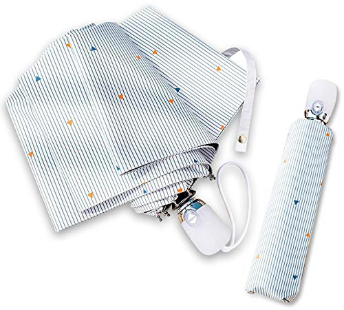 折りたたみ傘 日傘 UVカット率99.9% 自動開閉 頑丈な折り畳み傘 8本骨 軽量 レディース 超撥水 210T高密度NC布 耐強風 梅雨対策 台風 晴雨兼用 350g 収納ポーチ付き