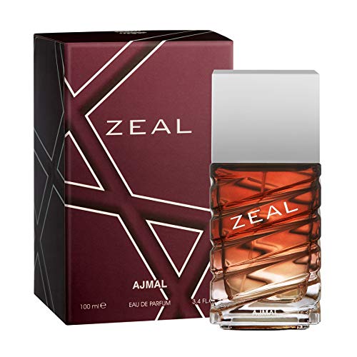 Ajmal Zeal EDP Aquatic Woody Perfume 100ml for Men and Aura Concentrated Perfume Oil Floral Fruity Alcohol-free Attar 10ml for Unisex, (Model: Zeal_Aura_EDP_CP) - Image 3