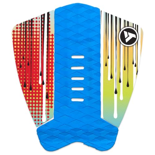 VersaTraction Surfboard Drips 3 Piece Tailpad (Blue)