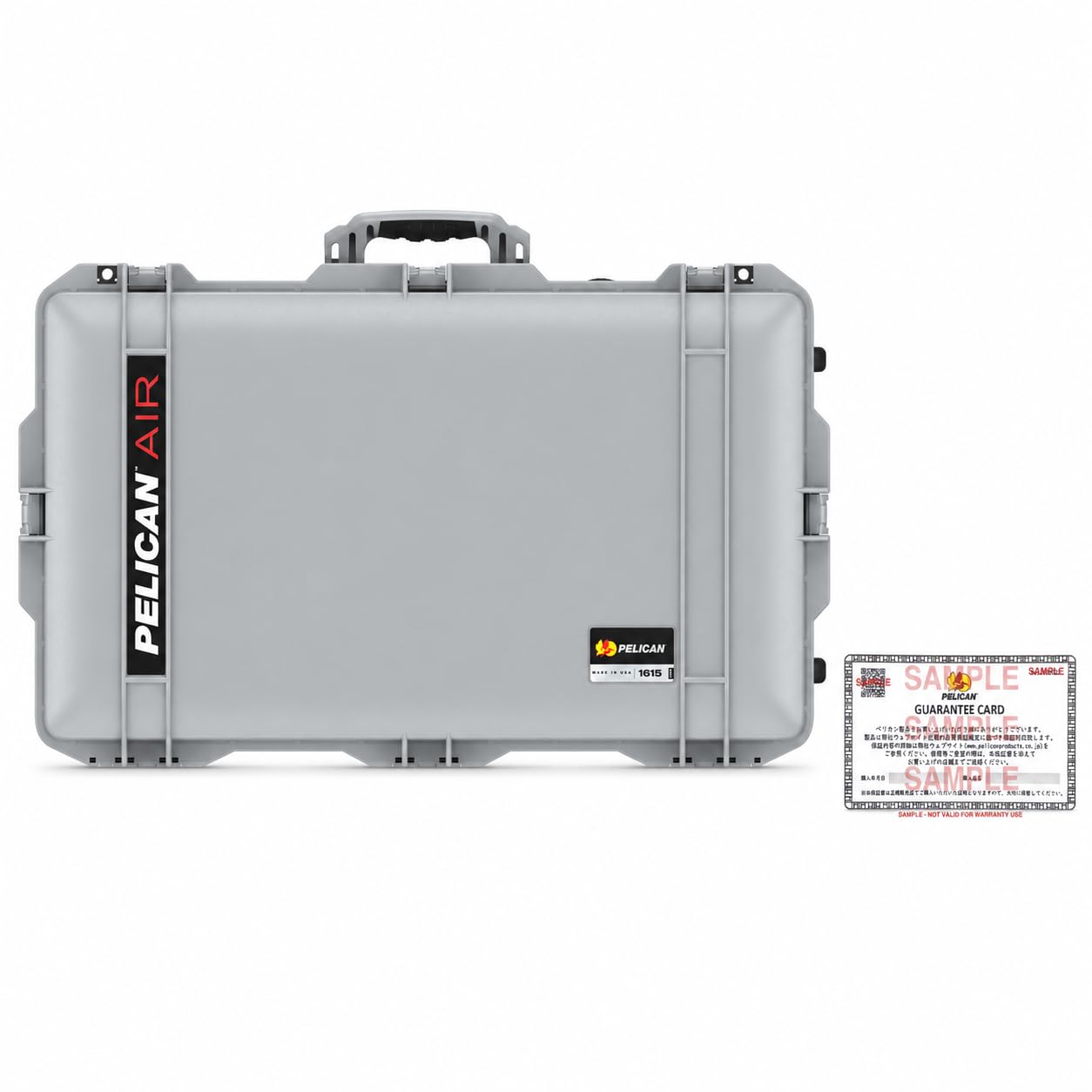 Pelican Air 1615 Case No Foam - Silver