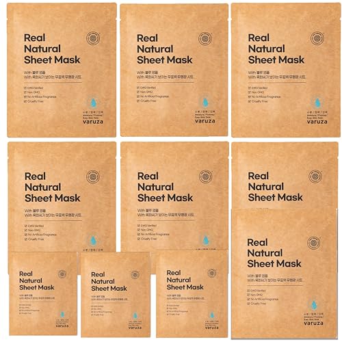 Varuza Real Natural Sheet Mask (10 Pack)
