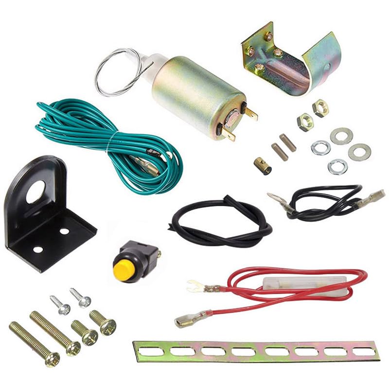 Megatronix TRM Heavy Duty Electronic Trunk Release Solenoid Kit with Push Button