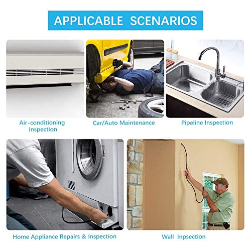 Depstech WF010-3.5M Wireless Endoscope, Ip67 Waterproof Wifi Borescope Inspection 2.0 Megapixels Hd Snake Camera thumb #5