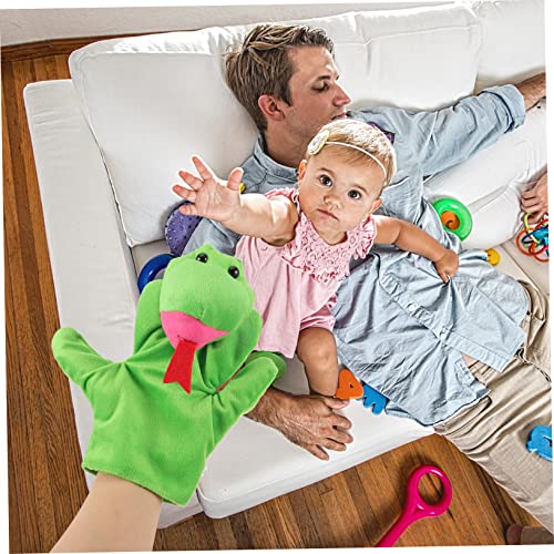 SEWACC 10 Pçs Fantoche Animais Pais-Mão Contação De Histórias Boneca Interativa Pano De Pelúcia