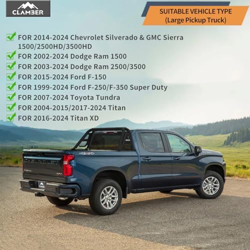 CLAMBER Roll Bar for Full-Size Pickup Truck — 사진 2