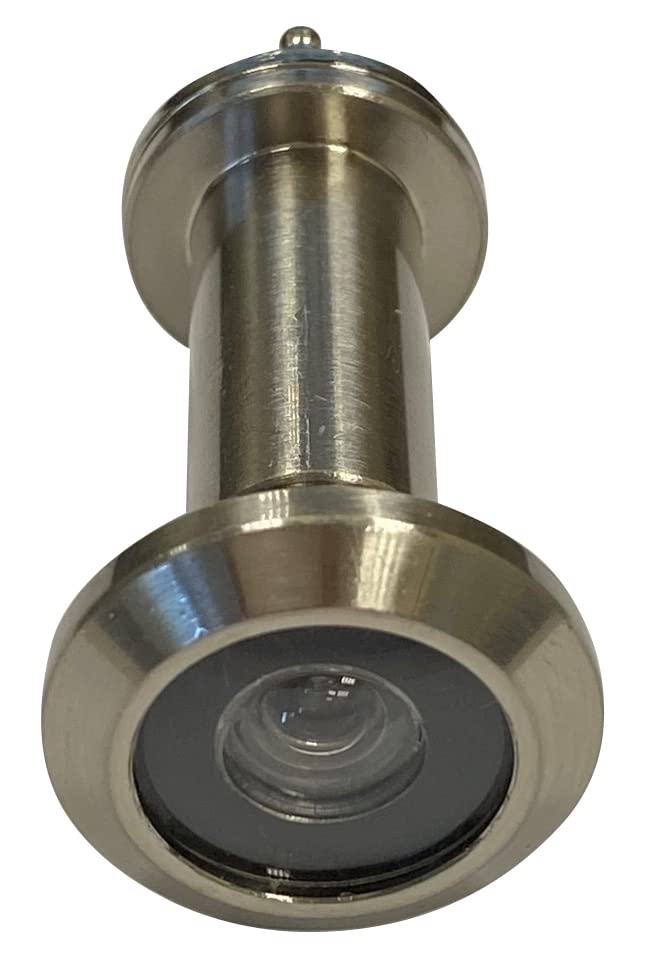 FontBrico A-1805595 Peephole Viewer with 180 Degree Angle Lens for Interior and Exterior Diameter 14 mm - Image 2