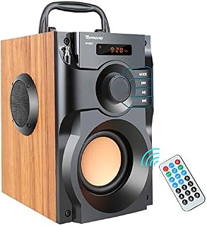 Portable Bluetooth Speaker Wireless Subwoofer Stereo Bass Speakers Outdoor Powerful Speaker Support Remote