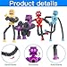 Binnan 4 PCS Robot de Juguete telescópico con Ventosa Imagen de Binnan 4 PCS Robot de Juguete telescópico con Ventosa
