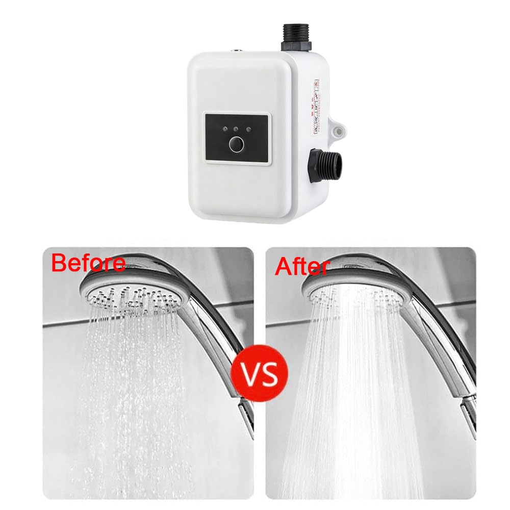 SEIWEI Pompa di aumento della pressione dell'acqua DC 24V 32L/min Doccia