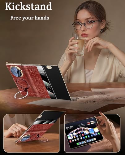 Étui pour Huawei Mate XT, coque cuir intelligent mince et robuste - 4