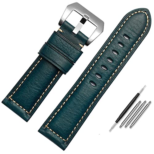 Bracelet de montre en cuir 24mm pour look chic et urbain