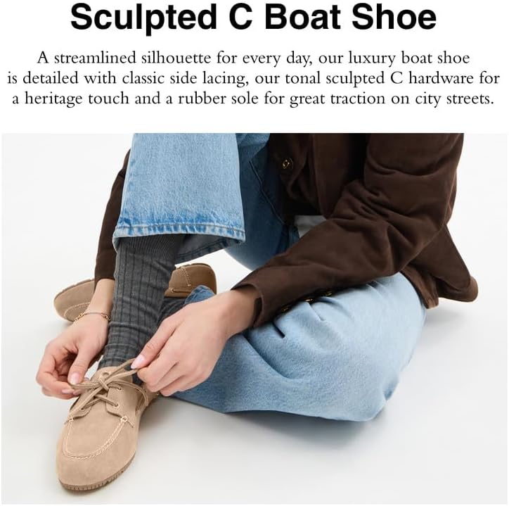 COACH Women's Sculpted C Boat Shoes - Image 2