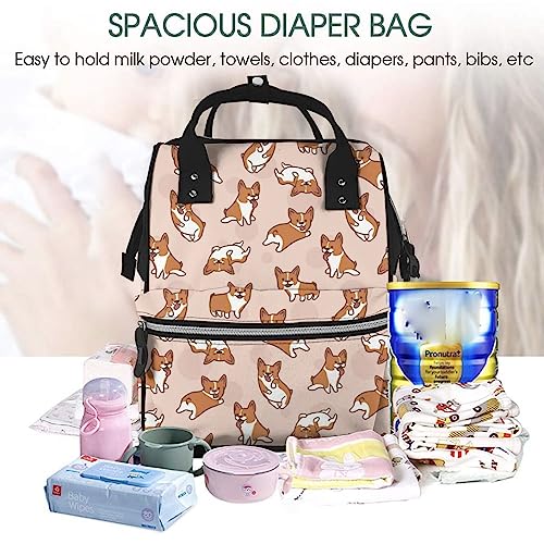 Sac à dos de voyage multifonction corgi avec compartiment PC - 5