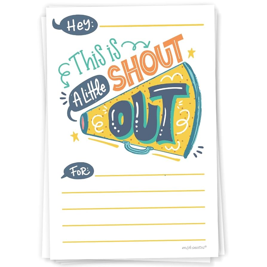 amazon-com-kudos-shout-out-cards-for-teachers-students-and-employee-appreciation-cards-for-school-or-work-bulletin-board-50-count-office-products for Free Printable Shout Out Cards Amazon.com : Kudos Shout Out Cards for Teachers, Students, and Employee Appreciation Cards for School or Work Bulletin Board (50 Count) : Office Products for Free Printable Shout Out Cards