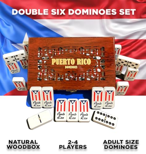 Puerto Rico Dominoes Puerto Rican Domino Adult Set miniatura 2