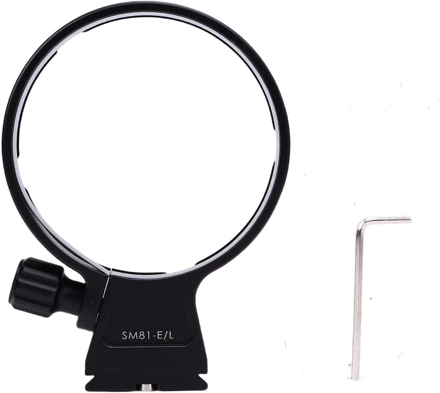 Lens Collar Tripod Mount Ring Aluminum Alloy Universal Arca Interface Quick Release Plate for DG HSM Art 105mm F1.4 Lens and DG DN OS 100 to 400mm F5 to 6.3 with E Mount