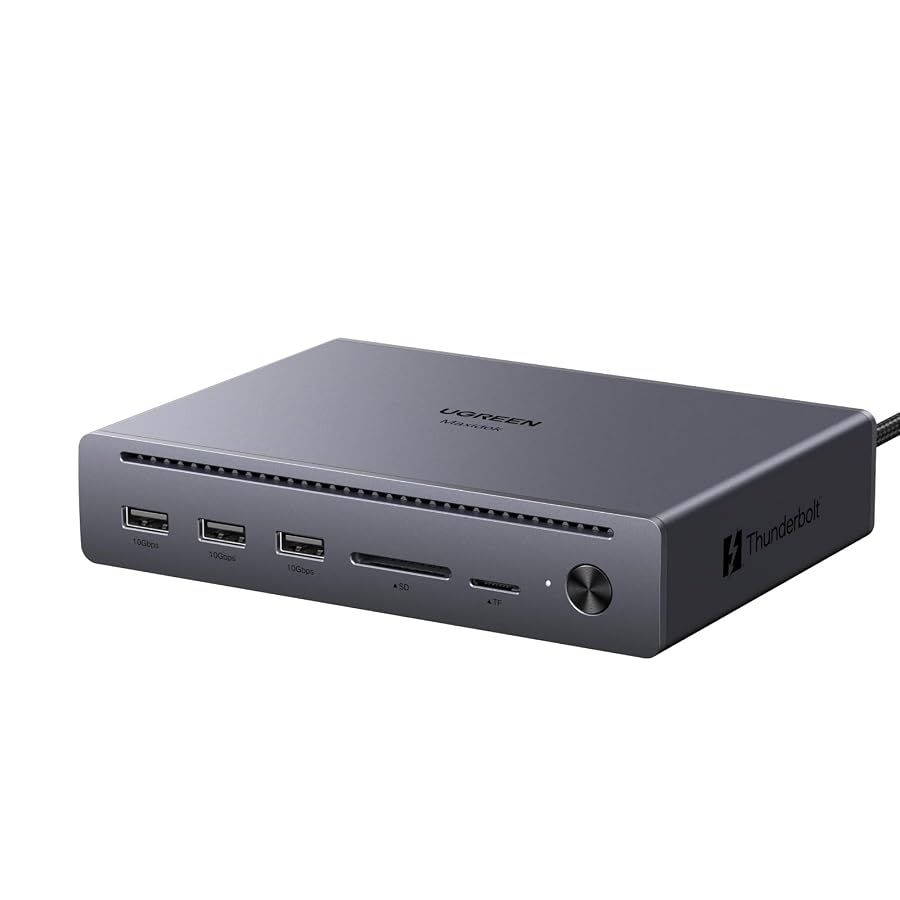 UGREEN Maxidok Thunderbolt 5 Docking Station, Triple 4K@144Hz, 3xTBT5, photo 1 of 4