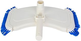 BORDSTRACT Cabeça De Aspirador Piscina, Cabeça De Aspirador Piscina Com Escova Lateral De Cerdas Canto, Conexão De Mangueira Giratória Cabeça Aspirador Piscina Flexível, Suprimento
