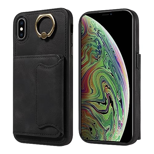 Étui Portefeuille Cuir pour iPhone XS Max Idéal pour le Bureau