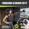 Mobiclinic®, Gilet con zavorra, Regolabile, 20 kg, Tessuto oxford 600d, Peso incluso, Strisce riflettenti, Per aumentare il carico e l'intensità dell'allenamento, Iron20
