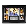 HWC Trading A3 FR Kobe Bryant Gift Gesigneerd Grote Framed A3 Gedrukt Handtekening Los Angeles Lakers Geschenken Foto…