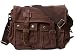 HDE Vintage Canvas Military Tactical Ammo Style Shoulder Messenger Field Bag (Brown)