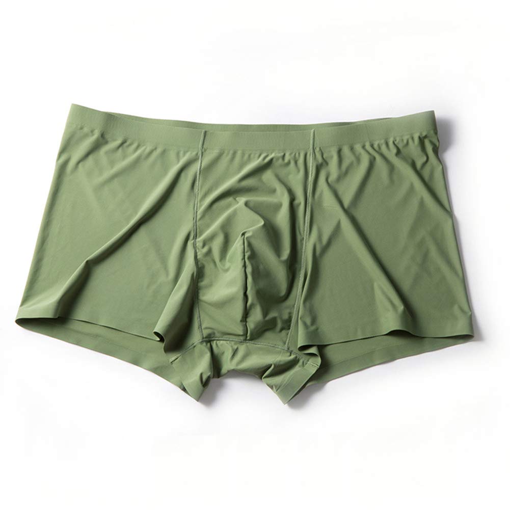 Ropa interior masculina ajustada de seda de hielo ultrafina y transpirable 3D 8
