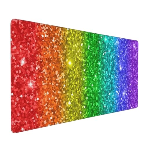 Tapis de souris grand format avec base en caoutchouc premium 40x90