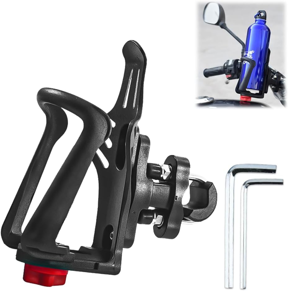 Fahrrad Flaschenhalter Verstellbar TOURTECH Verstellbarer Fahrrad- Flaschenhalter – Universeller Getränkehalter Für Jede Fahrradstange Trinkflaschenhalter Fahrrad