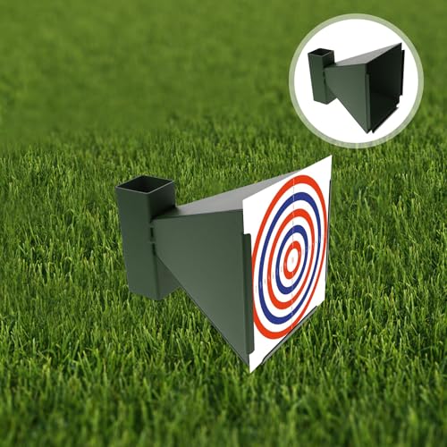 Caja de entrenamiento de acero resistente Gadpiparty para tiro de alta visibilidad 7