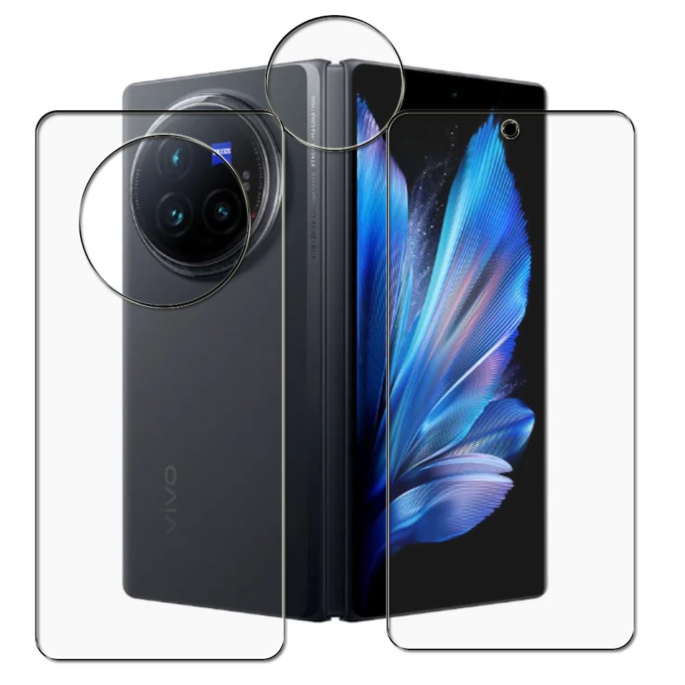 ABCDEFG TOMBIK Compatible With vivo X Fold 3 Pro Front & Back & Camera Lens Flexible Impossible Screen Protector Guard (Not Tempered Glass) (B0D1212QXG) Amazon Price History, Amazon Price Tracker