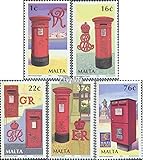 postfrisch ** MNH Prophila Collection Malta 1314-1318 (kompl.Ausg.) postfrisch ** MNH 2004 Briefkästen (Briefmarken für Sammler)