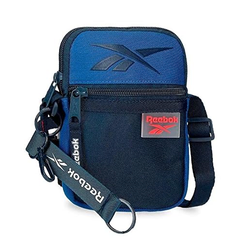 Reebok Atlantic, Accesorio De Viaje Neceser Niños, Azul (Blue), Bandolera Pequeña