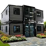 2-stöckiges kleines Haus zum Verkauf, Fertigcontainerhaus, tragbares