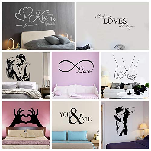 Sabunu Samurai Schoolgirl Katana Wall Sticker Vinyl Interior Art Home Decor Room Wall Decal Removable Mural Black Wall Sticker 57X42Cm #TOP1