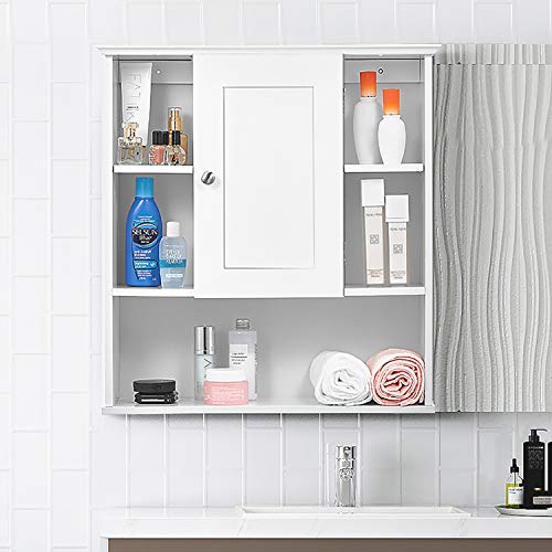 Kealive Bathroom Wall 7’’ Deep Wall Mounted Bathroom Storage