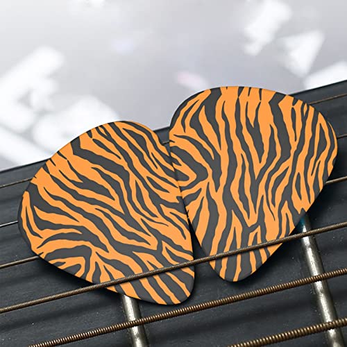 Médiators de guitare 12-Pack médiators de guitare Orange Tiger Leopard pour guitare électrique guitare acoustique… - Les Beatles, Paul McCartney, John Lennon, RIngo Starr, George Harrison Médiators de guitare 12-Pack médiators de guitare Orange Tiger Leopard pour guitare électrique guitare acoustique… – Image 7