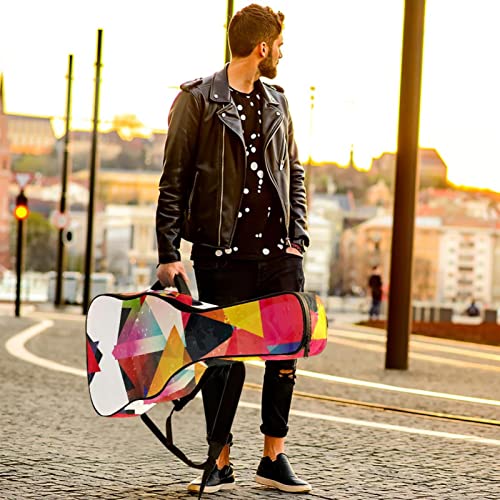 Étui rembourré imperméable en tissu Oxford avec bandoulière réglable Motif triangle lumineux - Les Beatles, Paul McCartney, John Lennon, RIngo Starr, George Harrison Étui rembourré imperméable en tissu Oxford avec bandoulière réglable Motif triangle lumineux – Image 7