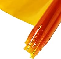 Vista 18 de HYANG Hojas de vinilo holográficas transparentes PVC súper claras 1 rollo 11.8'x47' (30cmx120cm) para lazos DIY, pendientes, bolsas, manualidades